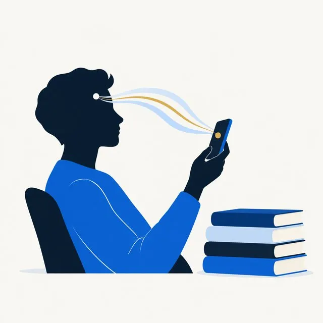 本を読む人