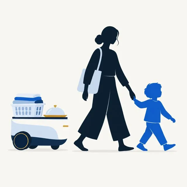 子どもと過ごす親